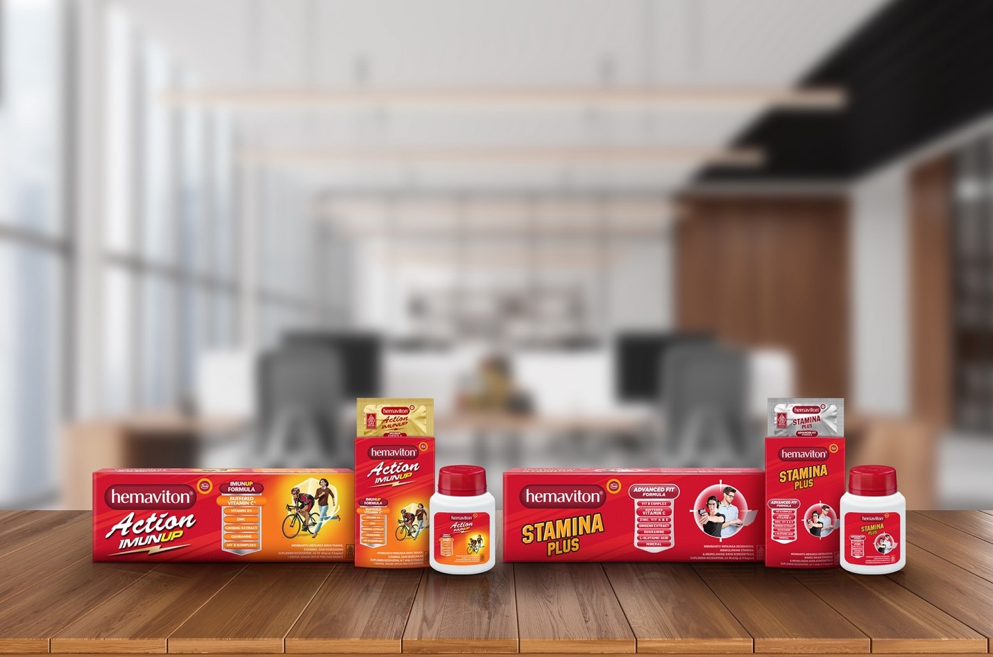 Perbedaan hemaviton Action Imun UP dan Stamina Plus, Mana yang Kamu Butuhkan?