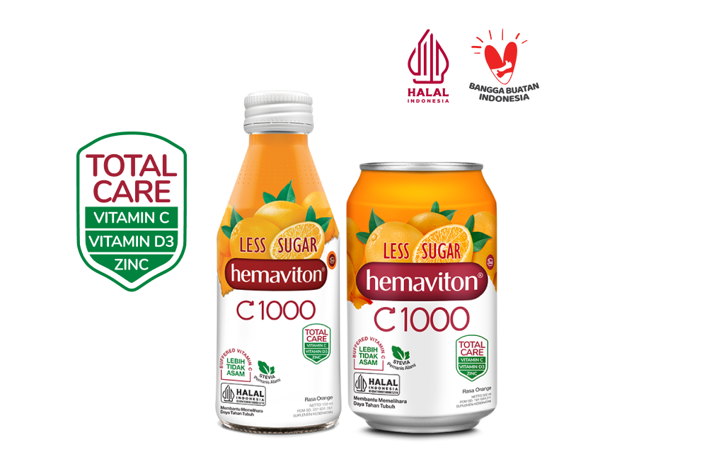 hemaviton C1000 TOTAL CARE Less Sugar